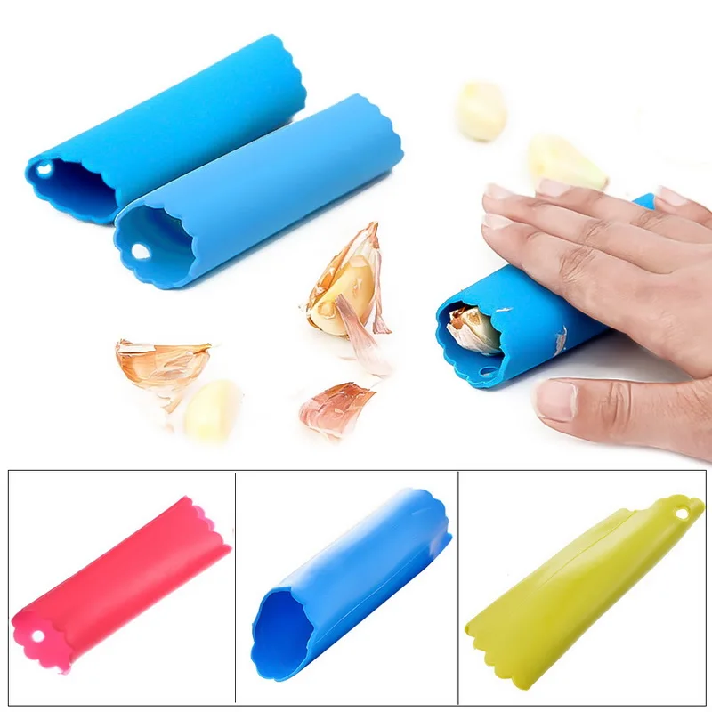 

Hot Sale Magic Silicone Garlic Peeler Peel Easy Kitchen Tool Vegetable Peeler Practical Kitchen Gadget Garlic Stripper