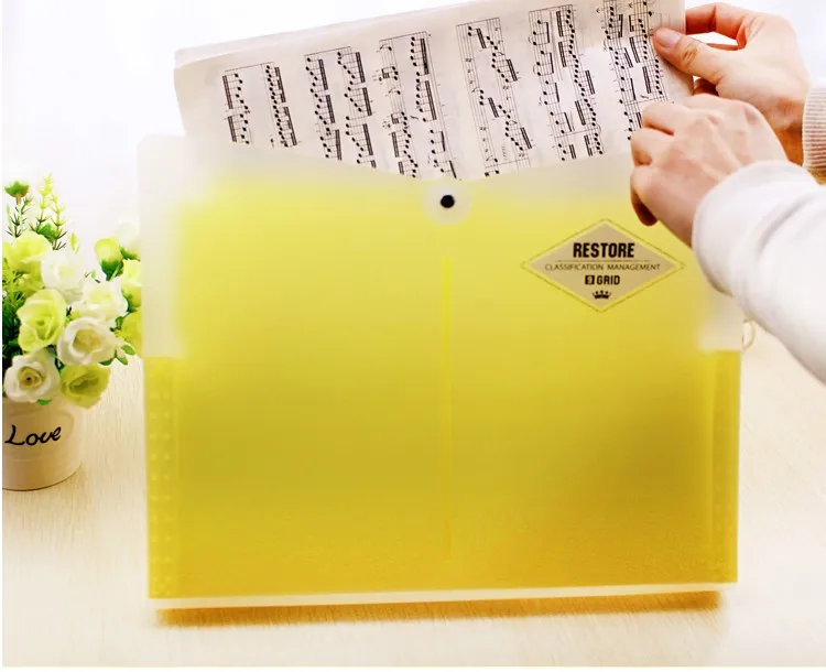 Корея многослойный аккордеон мешок студенческие бумаги документы Фактуры Бумаги квитанции бумаги папка