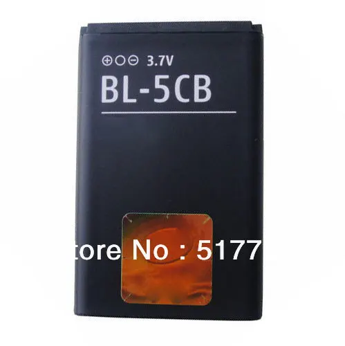 ALLCCX high quality mobile phone battery BL-5CB for Nokia 1616 1800 c1-02 1280 with excellent quality and best price