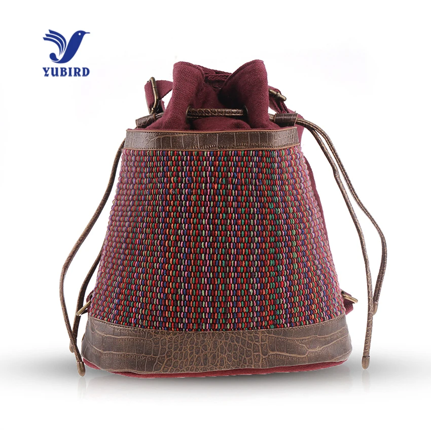 YUBIRD Women Backpack Canvas Drawstring Bag Fabric Bucket Bag Multifunction Vintage School Travel Designer Backpack YUBIRD Women Backpack Canvas Drawstring Bag Fabric Bucket Bag Multifunction Vintage School Travel Designer Backpack