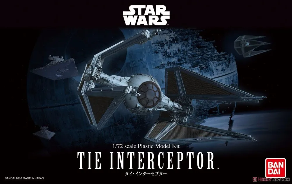 Star Wars Special Forces Tie Fighter 1//72 scale model kit Bandai U.S seller