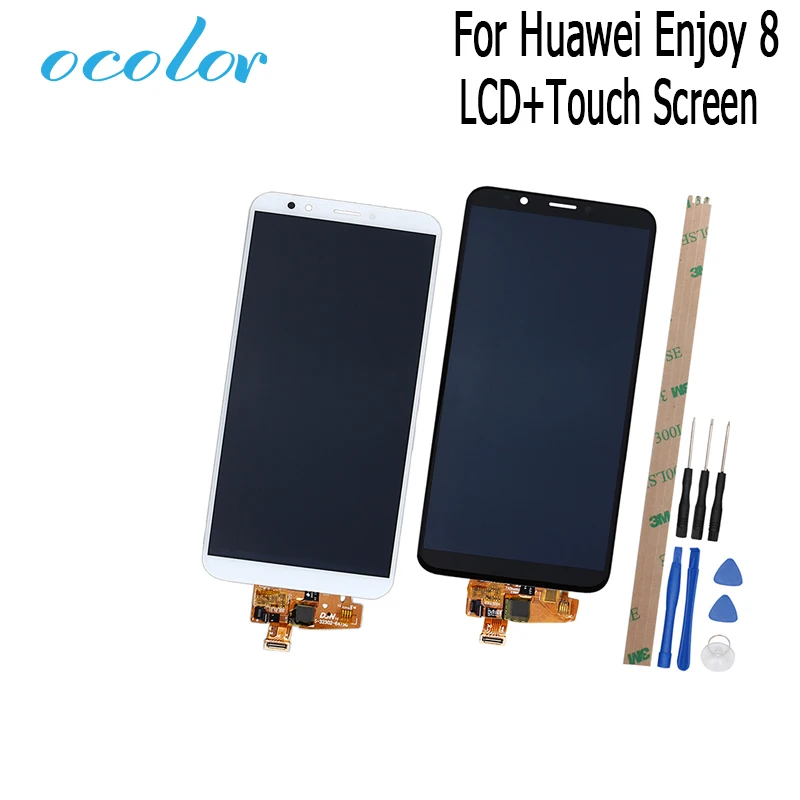 Ocolor для Huawei Enjoy 8 ЖК-дисплей и сенсорный экран Замена без рамки + инструменты 5 99