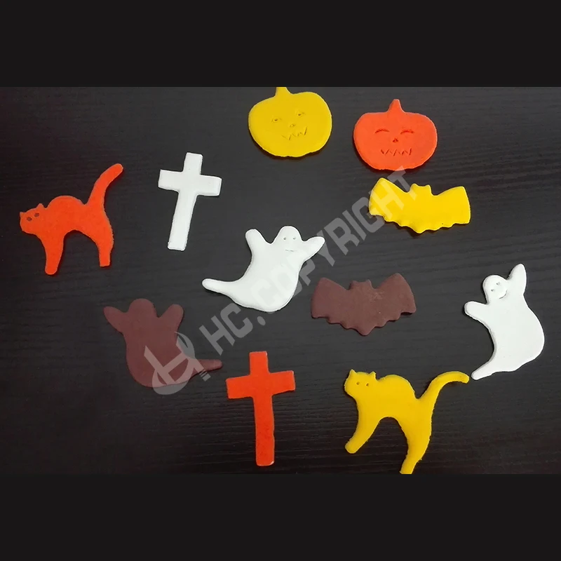 

New!Halloween Series cookie cutter 5pcs/set Pumpkin Cat Ghost Cross Bat Fondant Cake Cookies Biscuit Cutter