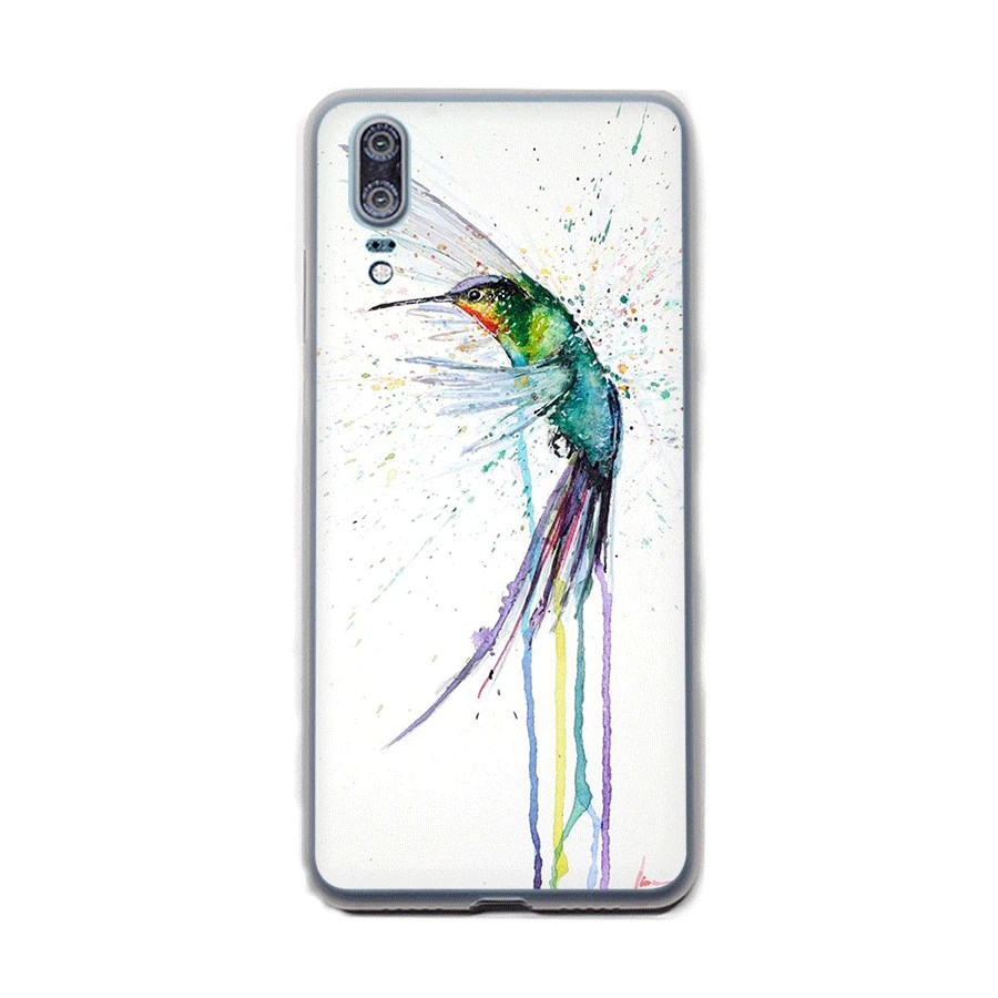 Чехол Gerleek Blue Butterfly для Huawei Honor 6A 6C 7A Pro 7C 7X8X9 10 Lite Note 8C Play Cover Shell|Чехлы-накладки| |