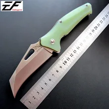 Newest sale EA01 Folding Knife G10 handle + 9Cr steel blade camping hunting knife outdoor tool survival Knives Newest sale EA01 Folding Knife G10 handle + 9Cr steel blade camping hunting knife outdoor tool survival Knives