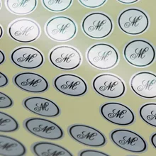 Печать на заказ матовый Серебряный ПЭТ наклейки этикетки логотип текст клей наклейки 1000 шт. в партии