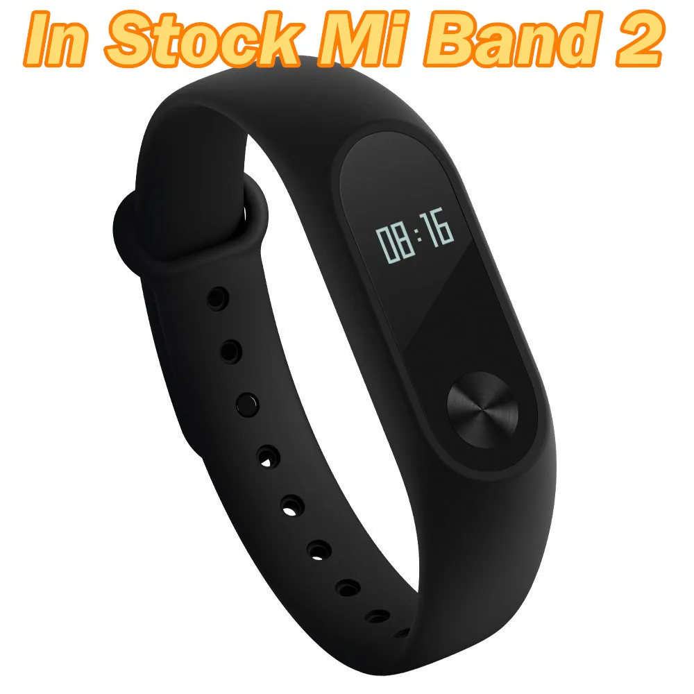  В Наличии!! оригинал Xiaomi Mi Группа 2 Браслет Браслет OLED Дисплей Сенсорная Панель Smart Монитор Сердечного ритма MiBand 2 Фитнес-Трекер 