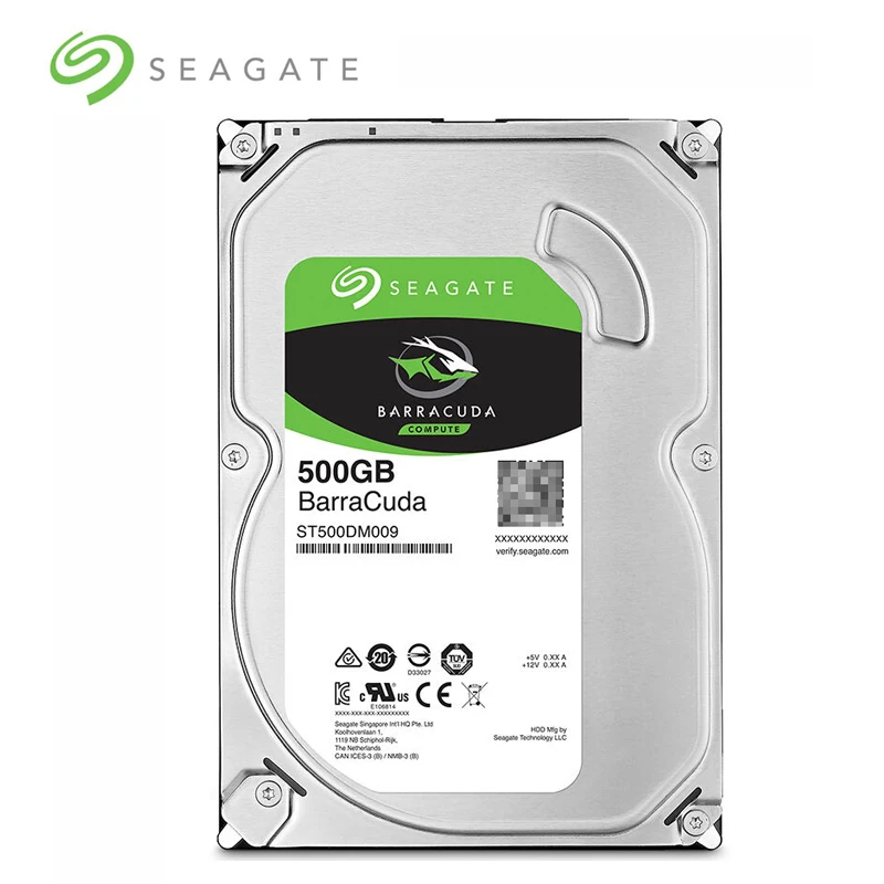 Seagate St500dm009 500gb 3.5'' Inch Internal Hdd Hard Disk Drive For Desktop Pc Computer Sata 6gb/s 7200rpm Disco Duro Interno Hard Disk Drive - AliExpress
