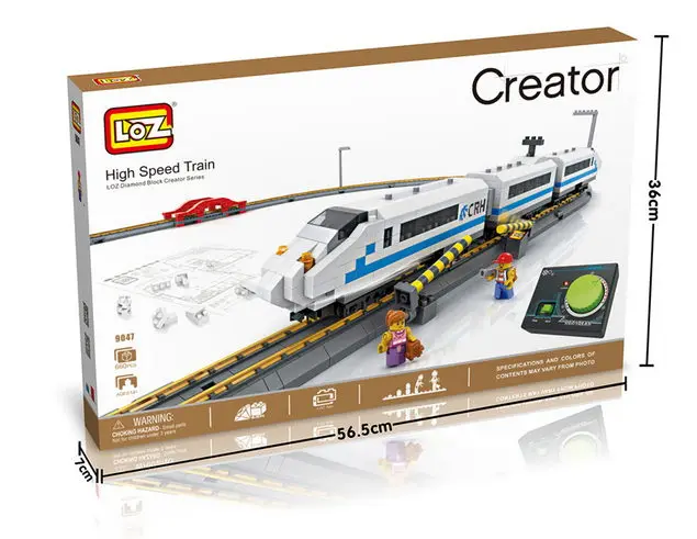 nanoblocks train