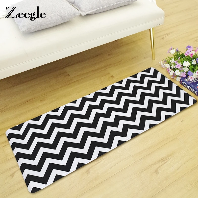 

Zeegle Home Decor Entrance Door Mats Anti-Slip Bathroom Bath Mats Bedroom Carpet Kids Room Bedside Mats Kitchen Floor Mat