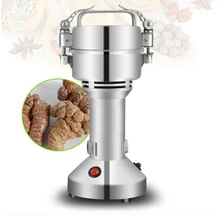 400 г электрическая Домашняя мини-мельница для зерна, китайская травяная медицина, шлифовальная машина для продуктов, специй, порошка, крупы, кофемолка, машина