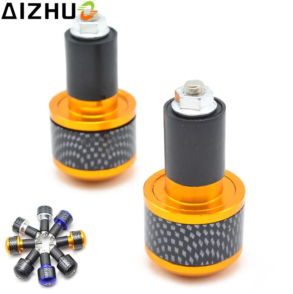 Universal Motorcycle Handle Bar End Plug Motorbike CNC Aluminum 7/8