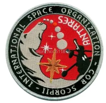 

4" DEFYING GRAVITY ANTARES Badge TV movie fancy Embroidered sew on iron on patch applique dropship