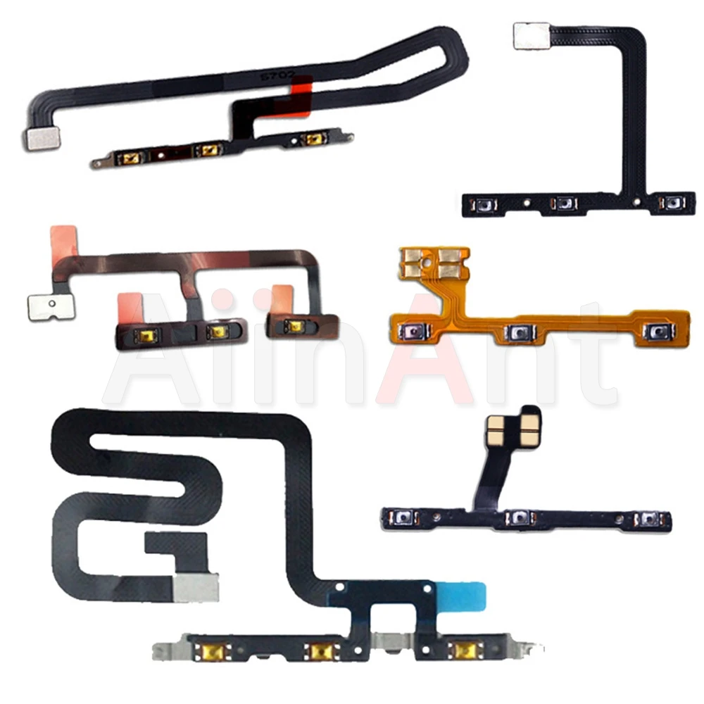 

AiinAnt Original Volume Power Flex Cable For Huawei Ascend P8 P9 P10 P20 Lite Plus Pro Power Flex Phone Parts