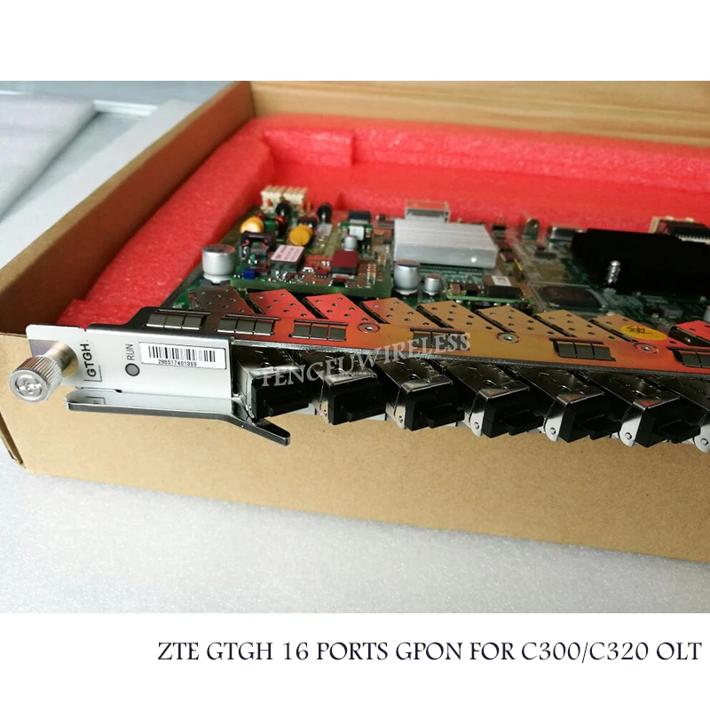 zte GTGH C++ плата 16 портов GPON плата с 16 SFP C++ модули для zte C300 C320 OLT