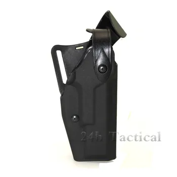 

Tactical Glock Accessories Belt Waist Gun Holster for Glock 17 19 Right Hand Outdoor Airsoft Pistol Paddle Gun Case for Hunting