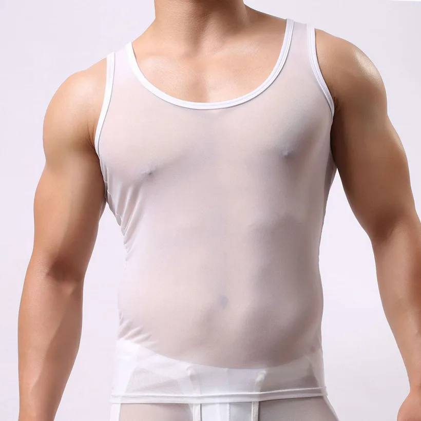 Новые мужские футболки для фитнеса дышащие спортивные жилеты с коротким рукавом S-XL# FY33 - Цвет: Белый