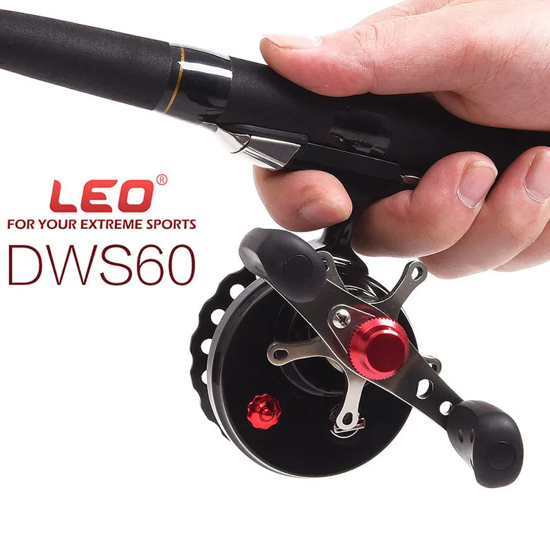 

Fly Fishing Reel Left Hand Right Hand Reel 4+1BB 2.6:1 65MM Fishing Wheel With High Foot Fishing Tackle Accessories Tools