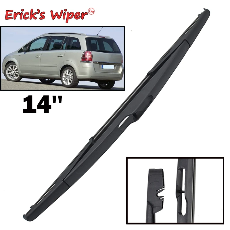 

Erick's Wiper 14" Rear Wiper Blade For Opel Zafira B Mk2 2005-2011 Windshield Windscreen Rear Window