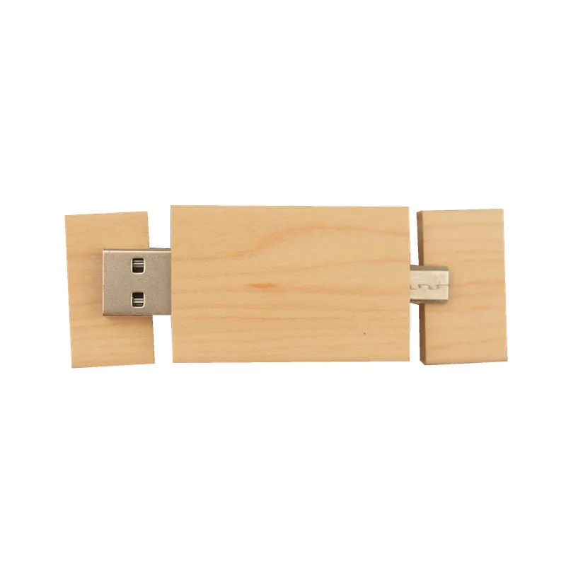 

Computer and phone available usb flash drive Maple wood OTG pen drive 4gb 8gb16gb memory stick fashion usb over 10pcs free logo