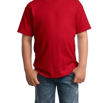 Port & Company PC55Y Youth Core Blend Tees Red - Small (1)