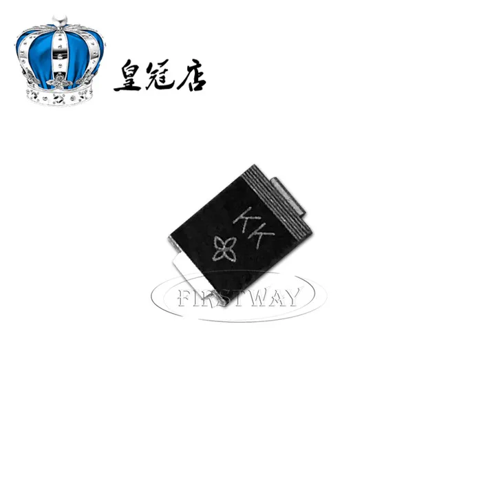 SMD трубка SMBJ6.8A DO 214AA шелкография KK 6 8 V однонаправленный SMB переходное подавление