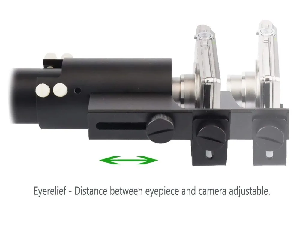 Scope Cam Adapter Scope Camera Mount for Rifle Scope, Gun Scope, and