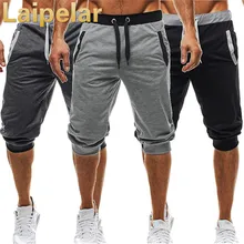 Laipelar, летние мужские повседневные спортивные штаны, шорты, 3/4, брюки, короткая одежда для фитнеса и бодибилдинга, мужские шорты, летняя мужская одежда, новинка