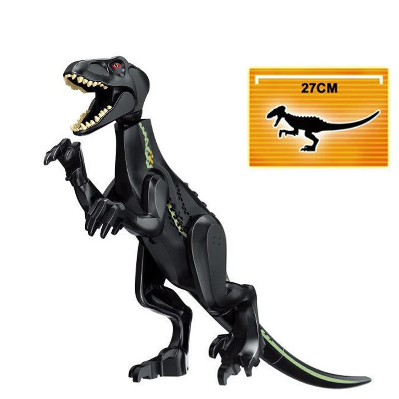 Jurassic Big DinosaurWorld 2 Brutal Raptor Building Blocks Tyrannosaurus Rex Indominus  Assemble Building Blocks Legoinglys Asse