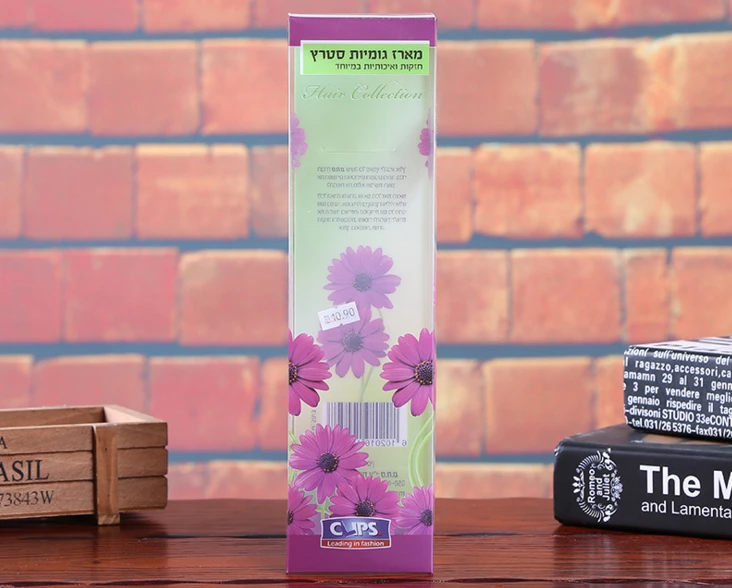 Индивидуальная цветная печать прозрачная пластиковая коробка для косметики