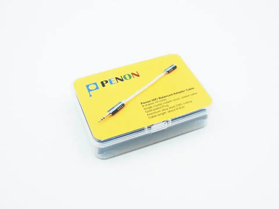 Penon HiFi сбалансированный адаптер кабель для наушников/IEM/DAP/AMP (2 5 мм