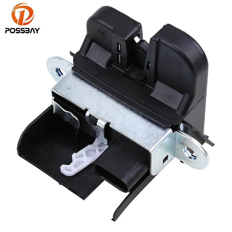 POSSBAY Rear Trunk Lid Lock Latch for VW Golf Variant 2010 2014 Rear