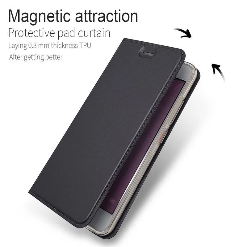 Nova Чехол книжка кожаный чехол кошелек для Huawei CAN L11 L12 L01 L02 L03 L13 телефона 5