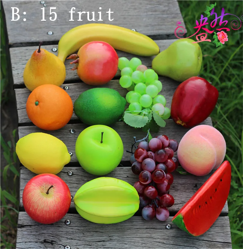 Artificial Fruits several Kinds of Fruit Sell in Set Mix Fruit Models