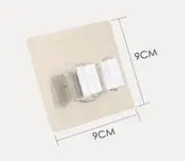 Настенный держатель-органайзер для швабры, щетка, метла, вешалка для хранения, кухонный инструмент, настенная ключница, разные цвета, 17,8*7 см - Цвет: One head