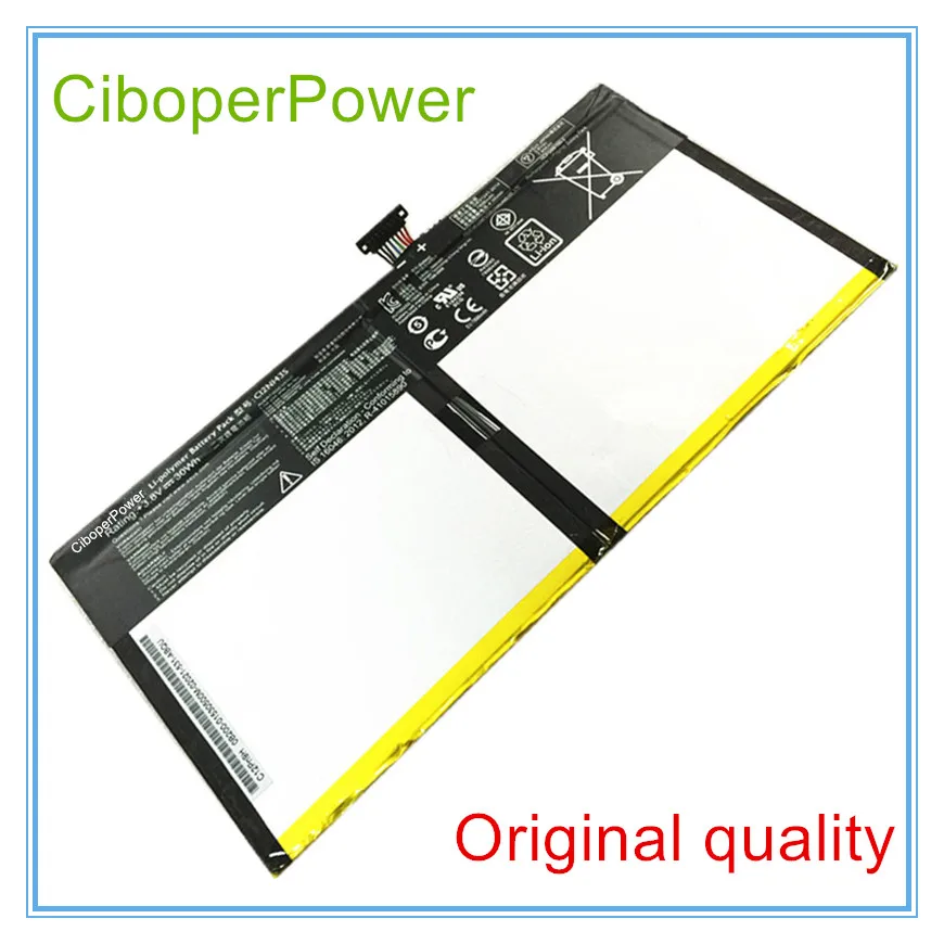 Оригинальные батареи для ноутбуков T100HA-C4-R C12N1435 Transformer Book T100HA 3 8 V | Компьютеры и