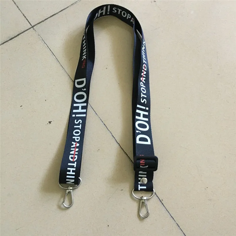 Наплечный шейный ремень шнурок для ключей ID карта тренажерный зал Мобильный телефон ремни USB бейдж держатель DIY повесить веревку Lariat Lanyards - Color: White