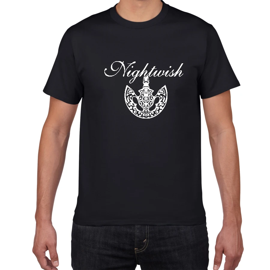 Nightwish Imaginaerum Symphonic Metal Epica TShirt men metal band cotton streetwear t-shirt men casual plus size men clothing Nightwish Imaginaerum Symphonic Metal Epica TShirt men metal band cotton streetwear t-shirt men casual plus size men clothing