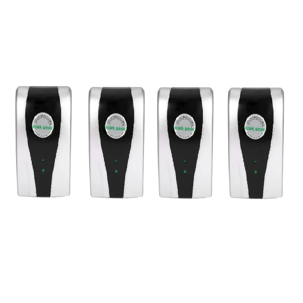 

4pcs/lot EU Plug Energy Saver 90V-240V New Type Power Electricity Saving Box Ahorrador De Corriente Dropship to Brazil & Israel