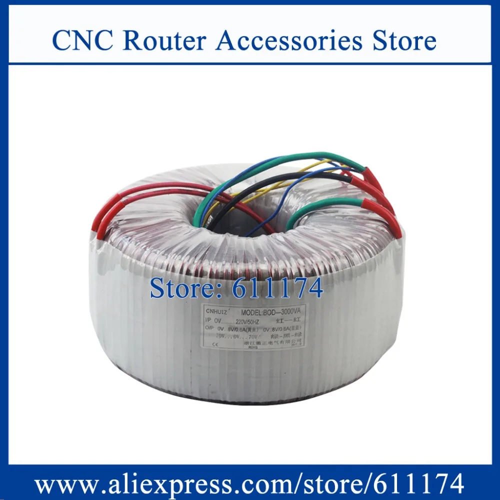 

New Copper Toroidal 3000w input voltage AC220V output voltage 110V 70V 48V 24V 12V Ring transformer