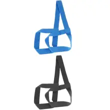 2 шт. Регулируемый Коврик для йоги, слинг-ремешок спортивная с широким ремнем, наплечный ремень, ремень для переноски, эластичный пояс, тянущиеся для фитнеса