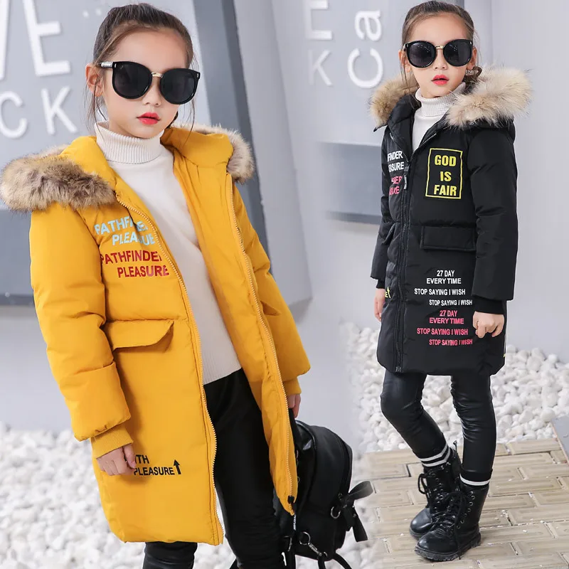 Girls Winter Jacket Kids Outerwear Parkas Girl Thick Warm Hooded Coat 2018 New Children Long Jackets Down Coats Kids Snowwear цена Girls Winter Jacket Kids Outerwear Parkas Girl Thick Warm Hooded Coat 2018 New Children Long Jackets Down Coats Kids Snowwear цены онлайн