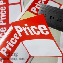 76x89 мм ценник самоклеющиеся Акционная бумажные наклейки, пункт No. PD12