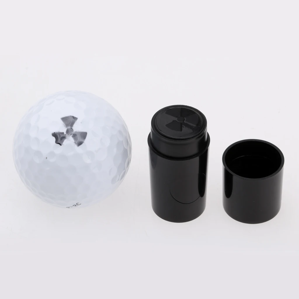 2 шт 5,3 см прочный мяч для гольфа штамп маркер ABS пластиковый уплотнитель Подарочная Инь-Ян или в форме ветряной мельницы