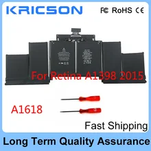 Orignal New Battery A1618 For Macbook Pro Retina 15 Orignal New Battery A1618 For Macbook Pro Retina 15