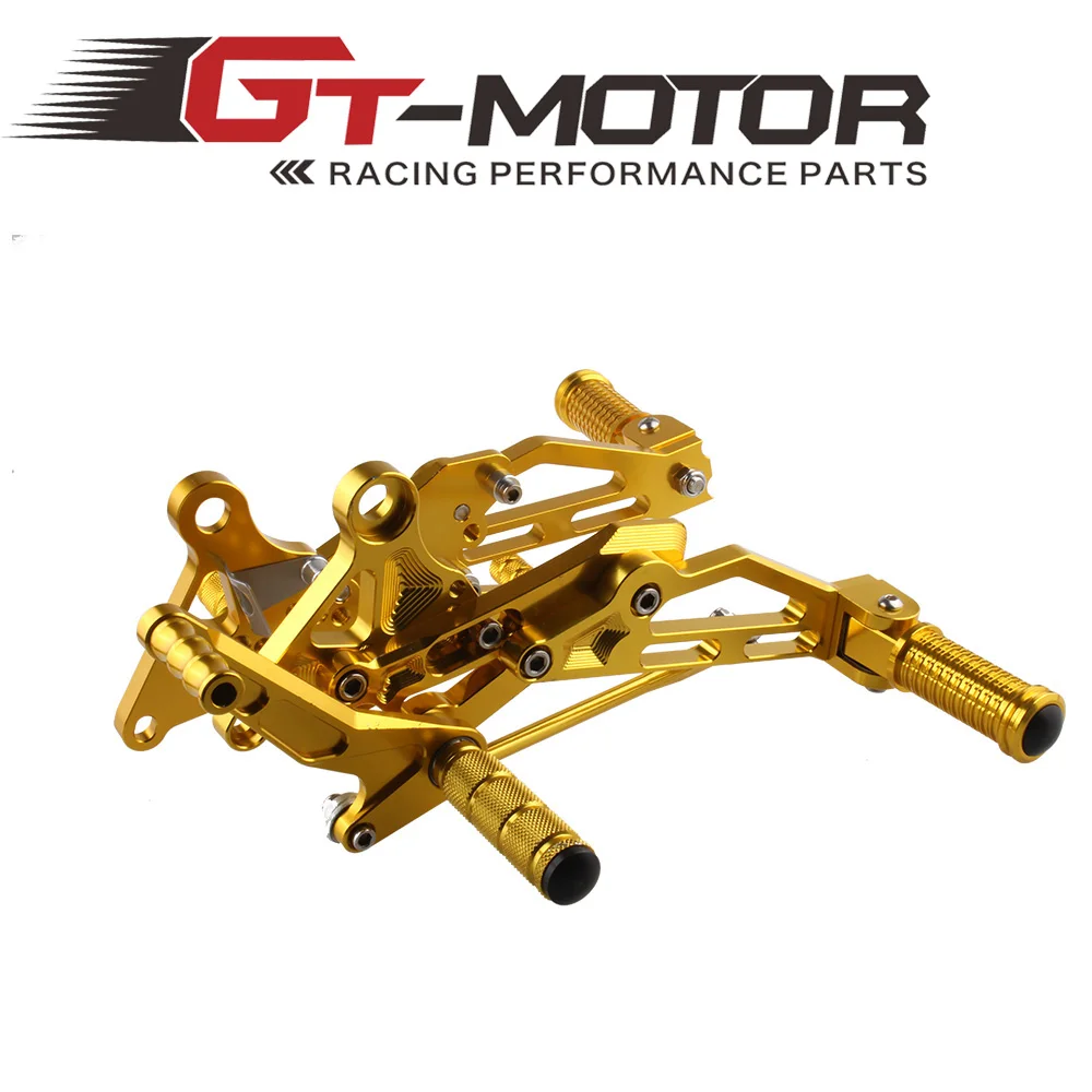 GT Motor Full CNC aluminum Motorcycle Rearsets Rear Set For Honda Grom