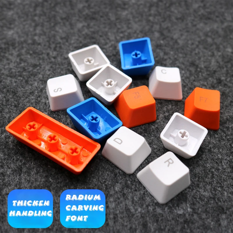 Карбоновый ключ ZEALER с высокой печатью Pbt для механической клавиатуры 108 клавиш
