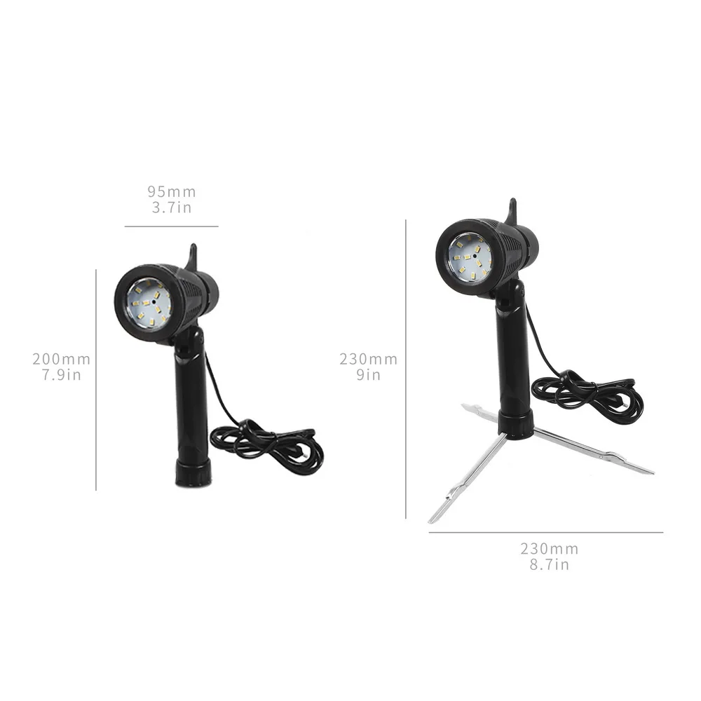 Meking البسيطة LED مصباح 5500 K 3800 K للمنزل ستوديو الإضاءة لا يزال التصوير المتحركة عصا الشكل اطلاق النار