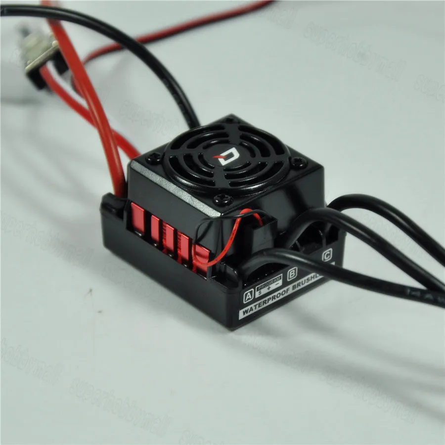 

Hobbywing Sensored 10BL60 Brushless Motor Speed Controller 60A ESC 1/10 RC Car Truck