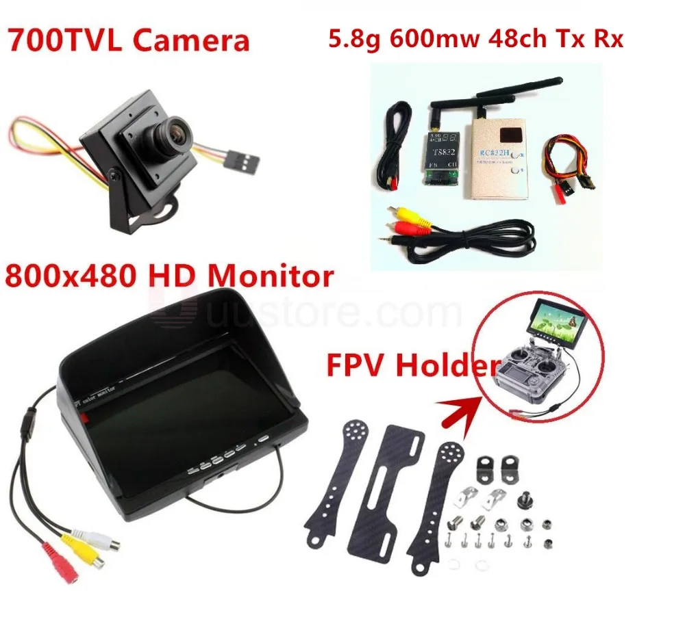 Беспроводная AV аудио видео система Boscam FPV 5 8 Ghz 8g 600mw 48Ch ts832 передатчик tx RC832h